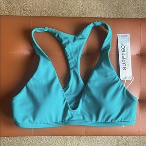 Women's Teal Jolyn Aster bikini swim top. Brand new never worn.
